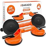 Gakago Saugheber (2er Pack) - Ergonomische & rutschfeste Sauggriffe - 120kg tragfähiger...