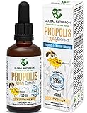 GLOBAL NATUREON® Propolis-in-Wasser-Lösung Extrakt 30% (50 ml) Tinktur 15000 mg...