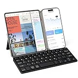 Doohoeek Tragbare Mini Tastatur für iPhone, iPad, Android Tablet,...