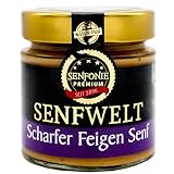 Altenburger Original Senfonie Premium Scharfer Feigen Senf 180 ml, scharfer Senf...