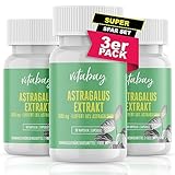 Vitabay Astragalus Extrakt | 270 vegane Kapseln | Hochdosiert mit 1600 mg hochwertigem...