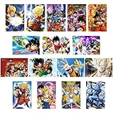 Hilloly 16 Blätter Dragon Poster Anime Poster Super Poster Mural Decor Go-ku Poster...