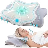 DONAMA Memory Foam Kissen ergonomisches Nackenkissen Kopfkissen...