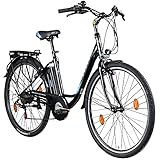 ZÜNDAPP Z505 E Bike Damen 28 Zoll E Damenfahrrad Elektro Fahrräder mit 6...