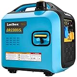 Leelbox Tragbare Inverter Stromgenerator 12000Wh/2300W 4-Takt Notstromaggregat Benzin...