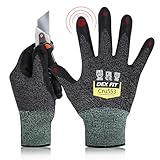 DEX FIT Level 5 Cut Schnittfeste Handschuhe Cru553, 3D Komfort Stretch Fit, Grip,...