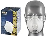 TECTOR 4233 FFP 2 respirator fine dust mask with valve EN 149, P2, 12 pieces,...