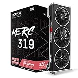 XFX Speedster MERC319 Radeon RX 6750XT Black Gaming Grafikkarte mit 12GB GDDR6...