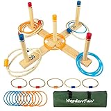 Ringwurfspiel Kinderspiele - Spiele für draußen - werfen den Ring für Kinder und...