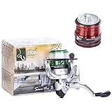 Zite Fishing Angelrolle mit Schnur Bespult - Forellen-Rolle Spinnrolle Stationärrolle...