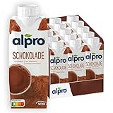 Alpro Sojadrink mit Schokoladengeschmack – Pflanzlicher Drink – Vegan, laktosefrei und...