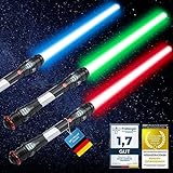 GOODS+GADGETS Laserschwert Lichtschwert Laser Sword 108 cm Schwert mit Licht,...