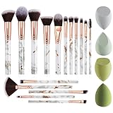 DUAIU Pinselset Makeup, 16pcs Professionelles Make Up Pinsel Set, Schminkpinsel...