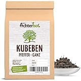 100 g Kubeben Pfeffer schwarz Kubebenpfeffer Schwanzpfeffer schwarze...