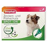 beaphar - Zecken- Und Flohschutz Spot-ON Für Kleine Hunde Bis 15kg - Repellent Gegen...