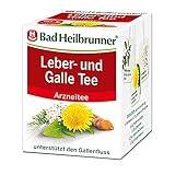 Bad Heilbrunner Leber- & Galle Tee - Arzneitee im Filterbeutel - Pfefferminzblätter,...