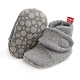 SOFMUO Unisex Baumwollsocken für Neugeborene und Mädchen, aus Baumwollplüsch mit...