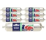 Dehner Premium Hundefutter, Fleischwurst getreidefrei, für ausgewachsene...