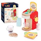 Battat Education Kaffeemaschine Kinder aus Holz für Kinderküche und...