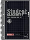 Brunnen 1067928190 Notizblock / Collegeblock Student Colour Code (A4 kariert, Lineatur 28,...