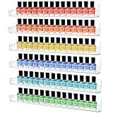 AumVum 6 Stück Nagellack Regal für Wände 90 Flaschen, Paint Rack Acryl Kosmetik...