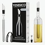 VINENCO Weinkühler Set, Flaschenkühler + Dekanter 3-in-1 Premium Wein Zubehör:...