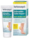 tetesept Schrunden-Salbe Repair+ – Fußcreme mit Hydro-Lipid Komplex,...