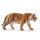 schleich 14729 Tiger, ab 3 Jahren, WILD LIFE - Spielfigur, 3 x 13 x 6 cm