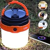 Dynamo Handkurbel Elektronische Camping Laterne Solar LED Taschenlampe,3000mAh...