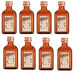 8 Fläschchen Cointreau Mini a 0,05l Glas 40% Vol. Orangenlikör + Space Riegel von...