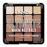 NYX Professional Makeup Lidschattenpalette mit 16 Farbtönen, Intensives und...