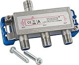 SCHWAIGER 9499 SAT-Verteiler 3-Fach digital BK-Verteiler 3-Wege-Verteiler SAT-Splitter...