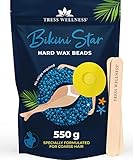 Tress Wellness Waxing Perlen - Wax Perlen Für Sensible Haut ohne Wachsstreifen - 550g bis...