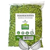 Getrocknete Steviablätter - 100% natürlich - Reine Auswahl 200g - Vegan -...