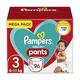 PAMPERS Baby-Dry Pants Größe 3-96