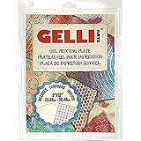 Gelli Arts GL013964721027 Gel-Druckplatte, 22,9 x 30,5 cm, transparent