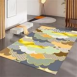 GX-YJX Tatami Teppich Carpets Bereich Teppich Buntes Blatt Dekoration Wohnzimmer Teppich...