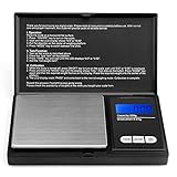 Defurhome 200g / 0,01g Taschenwaage, mit beleuchteter LCD-Anzeige Digitale Waage...