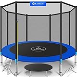 KESSER® - Trampolin Ø 305 cm | TÜV SÜD GS Zertifiziert | Komplettset mit...