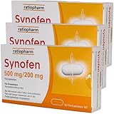 SYNOFEN Schmerztabletten mit Paracetamol und Ibuprofen I schnelle...