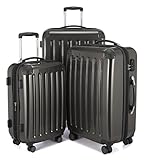 HAUPTSTADTKOFFER - Alex - 3er Koffer-Set Trolley-Set Rollkoffer Reisekoffer...