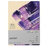 Winsor & Newton 6660766 Pastellpapier im Block mit Erdfarben - 24 Blatt DIN A3, 160g/m²,...