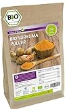 Vita2You Kurkuma Pulver Bio 750g - höchste 3-5% Curcumin - Rohkost-Qualität -...