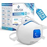 VEVOX® FFP3 Atemschutzmasken - Im 10er Set - mit Komfort Plus Abdichtung -...