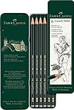 Faber-Castell 119063 - Bleistift Castell 9000, 6er Etui