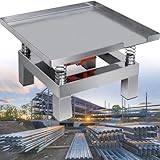 COYEUX 50 * 50 * 22 cm Beton-Rütteltisch, 3000 Mal/Minute Prüfblock-Vibrationsplattform,...