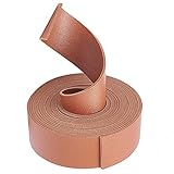 GORGECRAFT Flachband Lederriemen Streifen 1.18' Breiter DIY Lederriemen 118' lang Für...