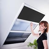 Kombi Dachfenster-Plissee - Sonnenschutz & Fliegengitter für Dachfenster 110 x...