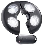 Lunartec Sonnenschirm-Lampen LED: Helle LED-Schirmleuchte LSL-120, IP44,...