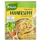 Knorr Suppenliebe Hühnersuppe leckere Nudelsuppe mit natürlichen Zutaten, 15 x 69g